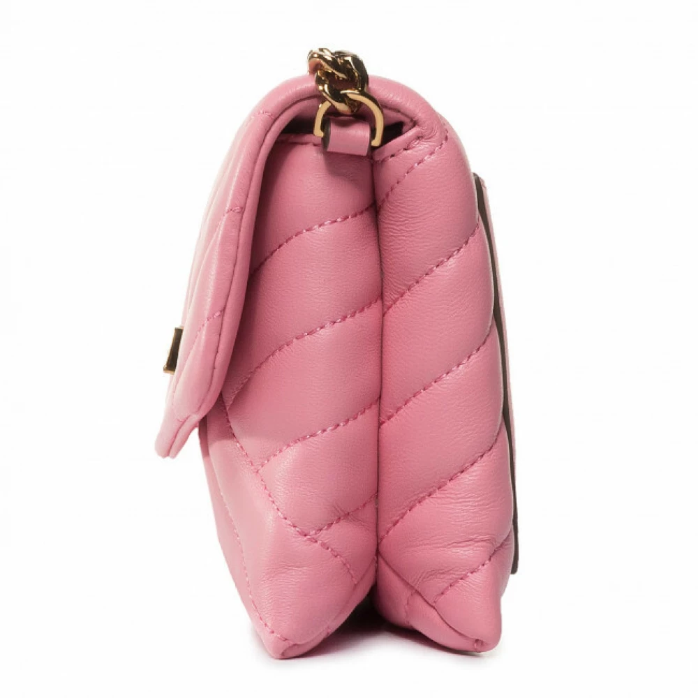 Tory Burch Kira Chevron chain wallet bag Pink color - Depop